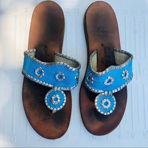 Jack Rogers Blue Boating Sandals